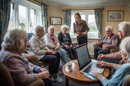 Care home workshop group