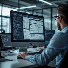 IT technician providing remote support