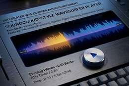 Custom Soundcloud Player