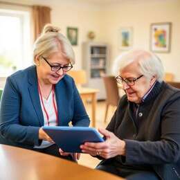 Care home digital workshop