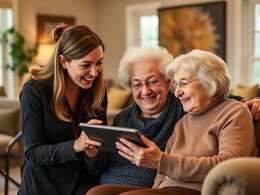 Supporting residents with tablets