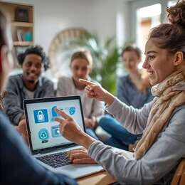 Friendly online safety support