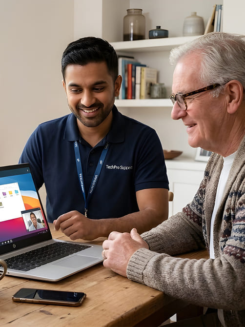 One-on-one device support