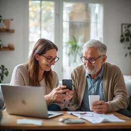 Person overwhelmed by technology